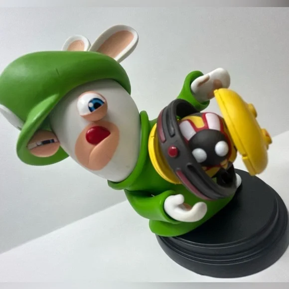 Mario + Rabbids Kingdom Battle - Rabbid Luigi Figure 🔫🤪 - Picture 10 of 14